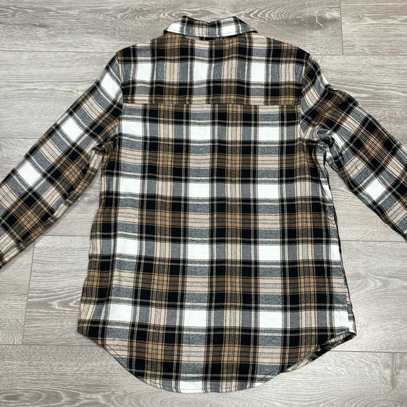 NWOT C&C California Long Sleeve Button Down Flannel Shirt M - Picture 14 of 16